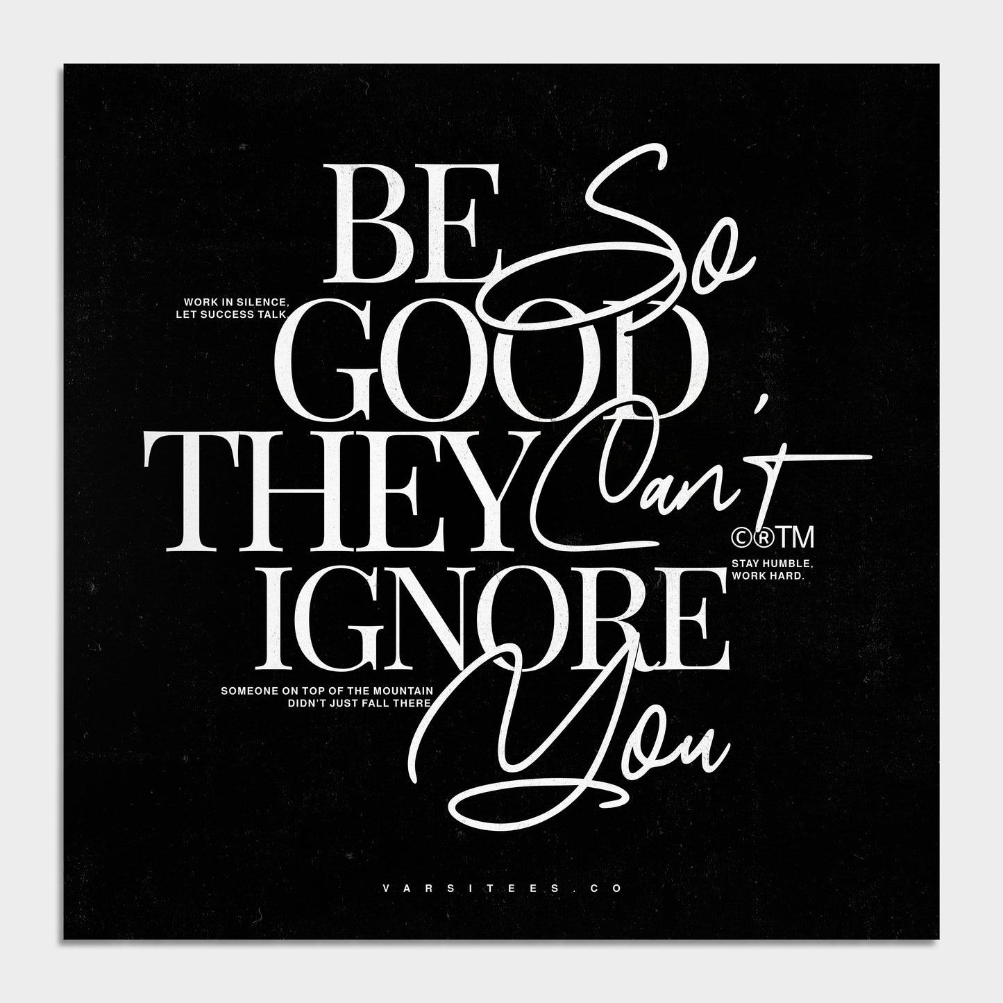 Be So Good Poster