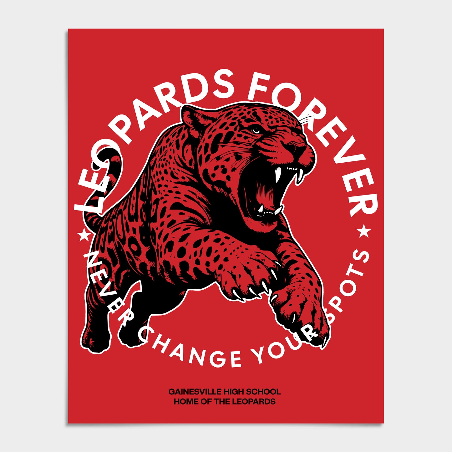 Leopards Forever Poster