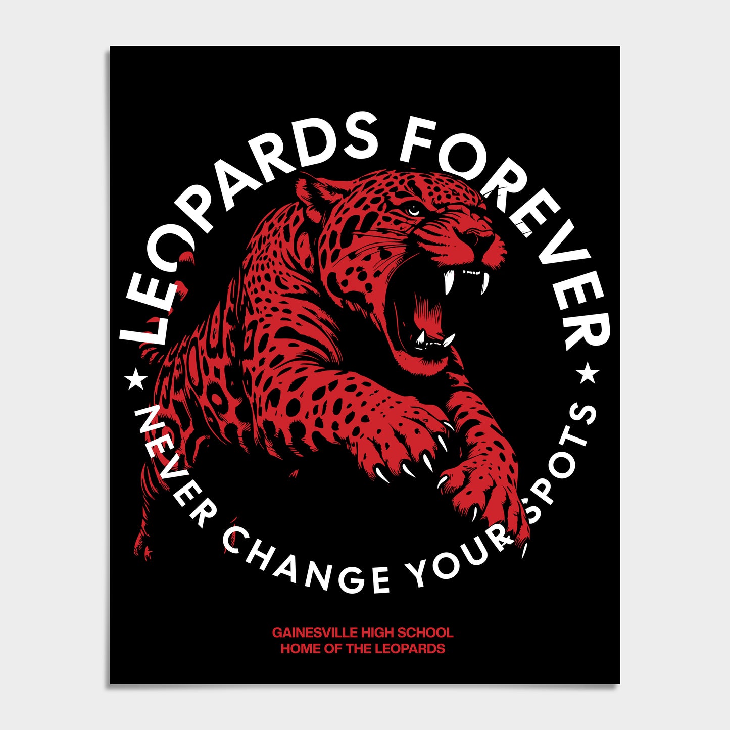 Leopards Forever Poster